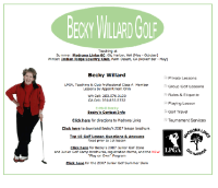 Becky Willard Golf